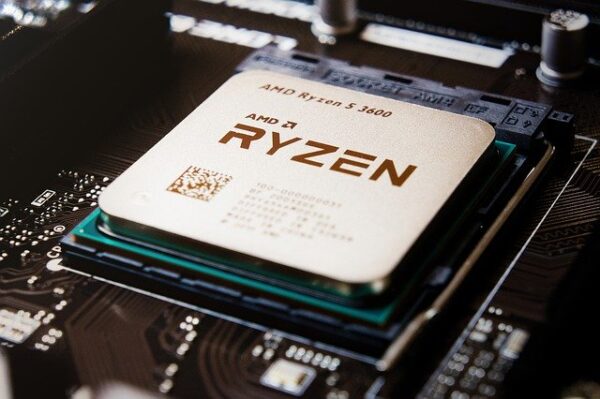 Ein AMD-Ryzen-Prozessor wurde installiert